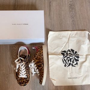 Isabel Marant cowhide sneakers
